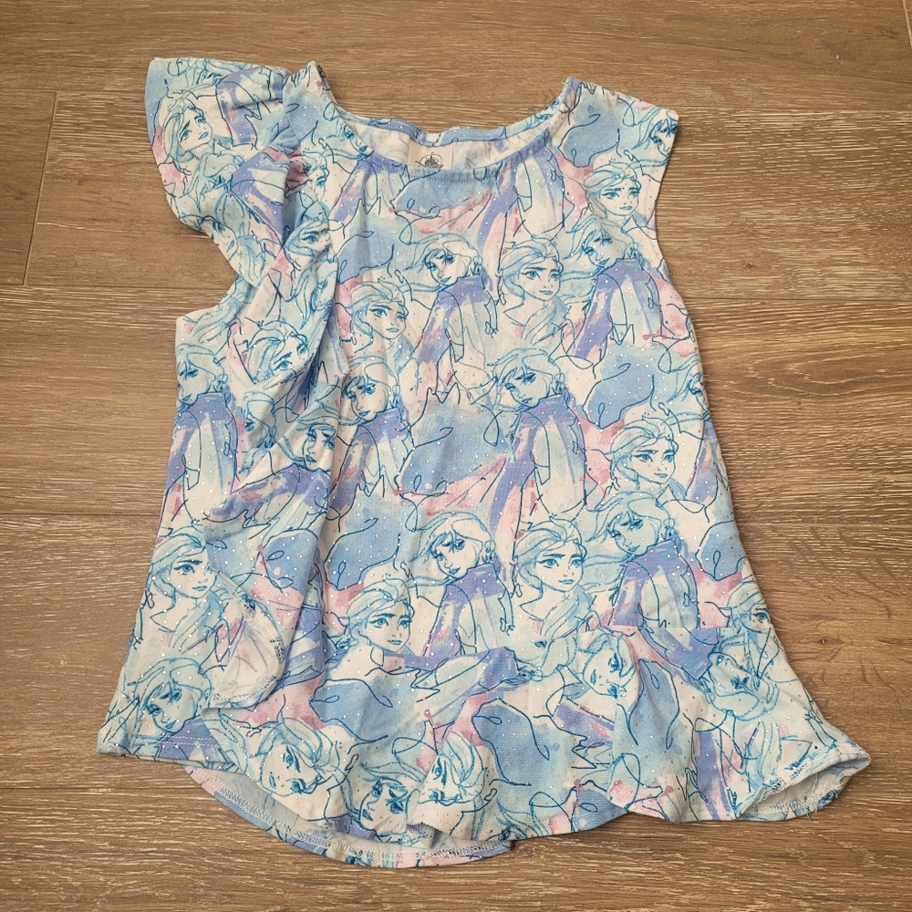 Disney Frozen Girls' T-Shirt, Size 7/8